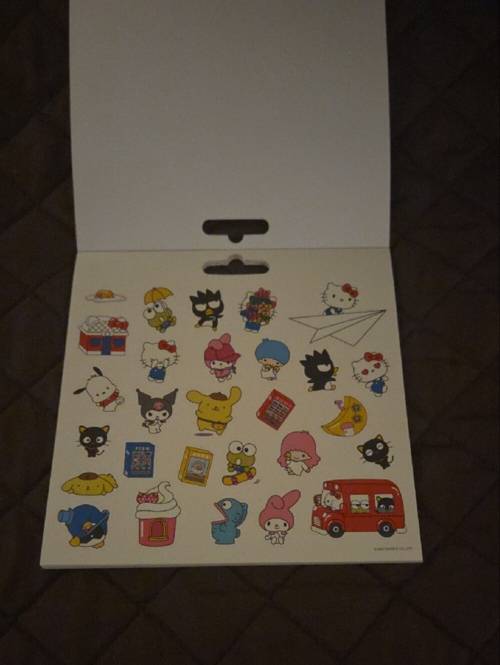 Hello Kitty-Note Card Set w/ Sticker Pack - Picture 6 of 9